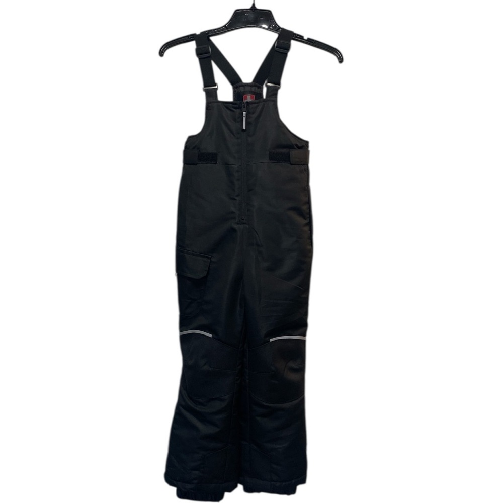 Swiss Tech Black Snow Bib Snow Pants Overalls - Brand New - Boys Size 6/6X